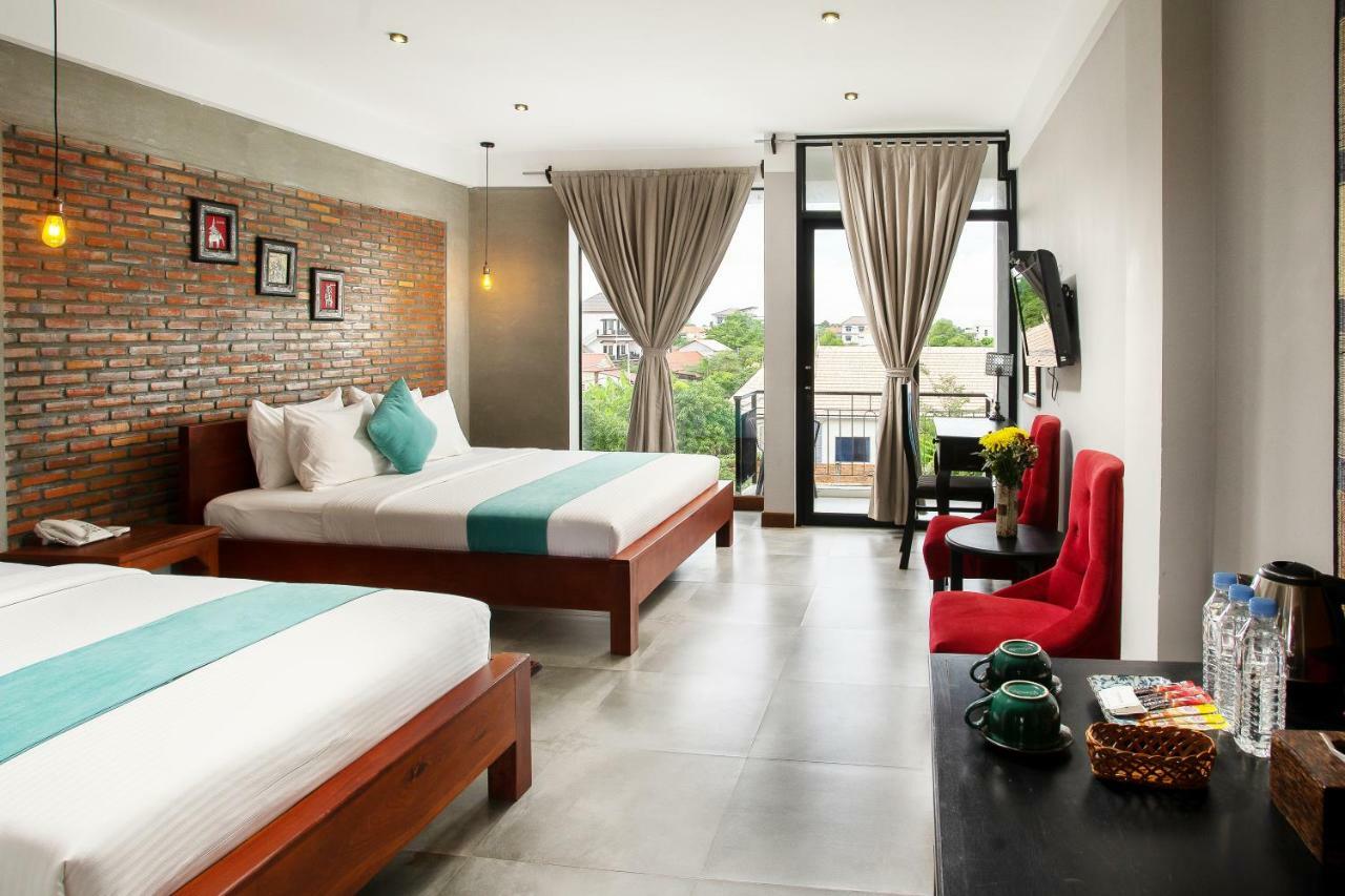 Central Blanche Residence Siem Reap Dış mekan fotoğraf