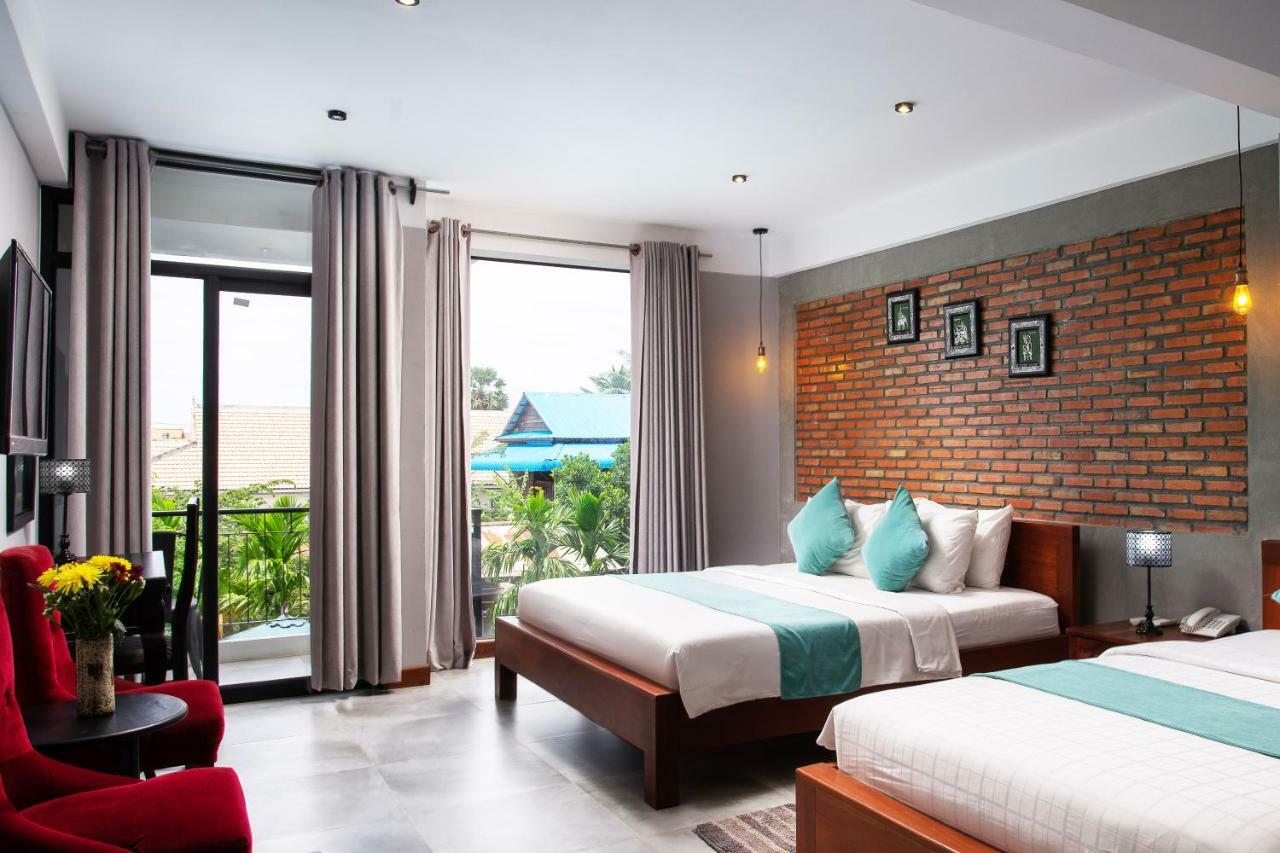 Central Blanche Residence Siem Reap Dış mekan fotoğraf